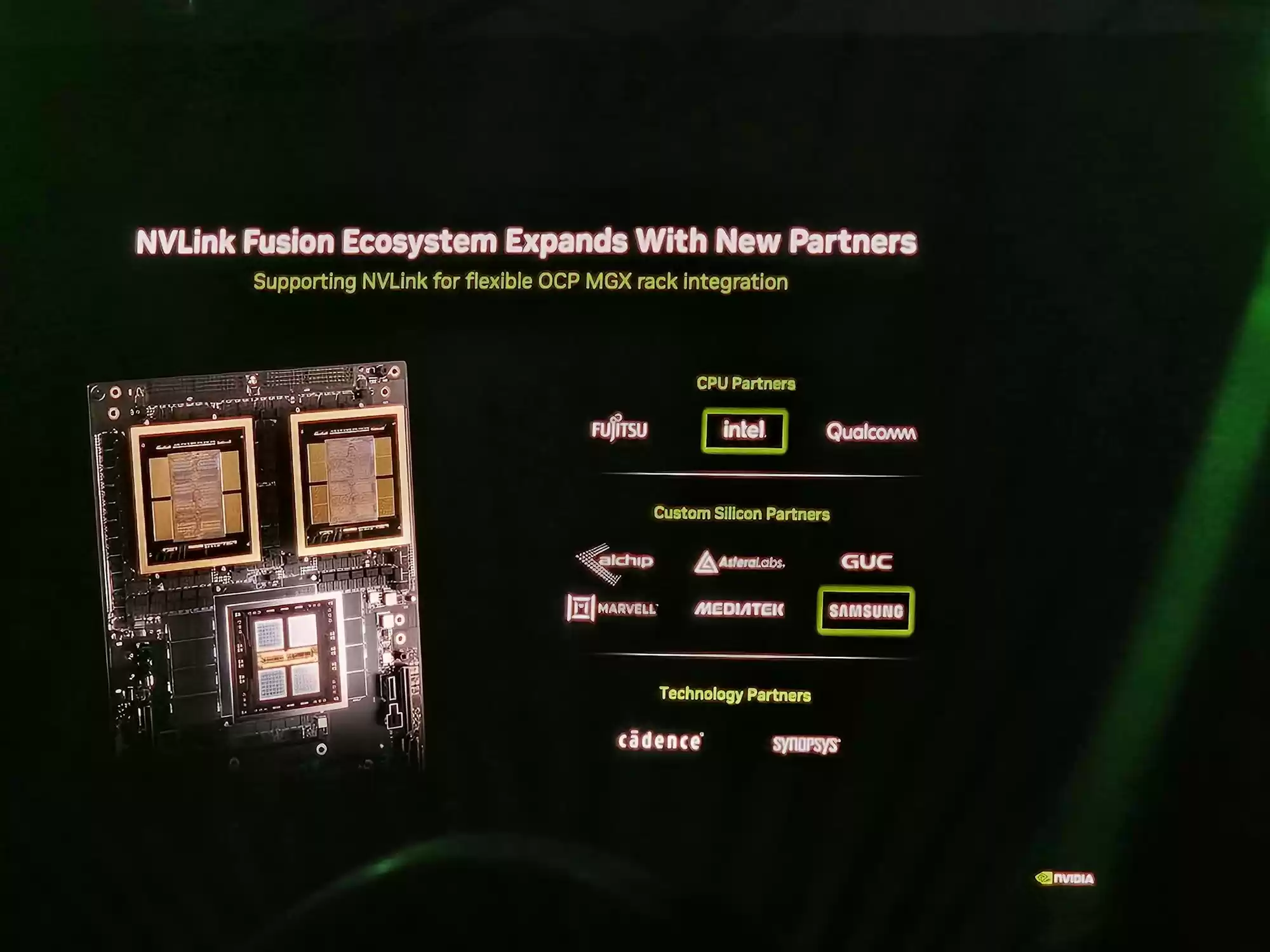 三星电子加入英伟达NVLink Fusion生态