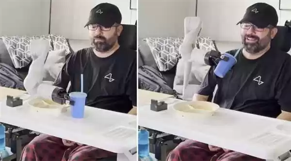 马斯克Neuralink新进展！渐冻症患者通过意念操控机械臂进食