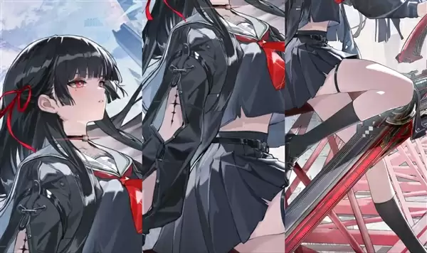 《鸣潮》黑长直JK少女千汐立绘公布:玩家直呼女神我爱你