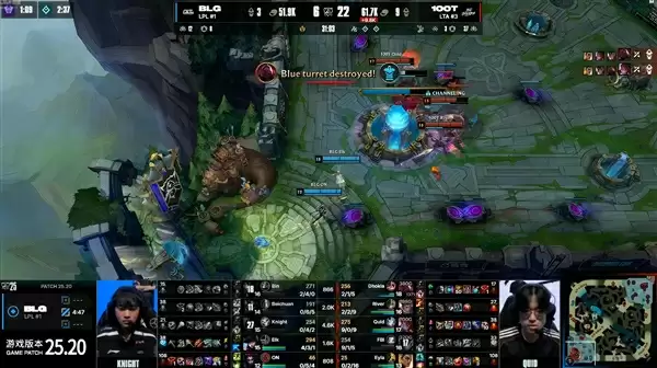 英雄联盟S15全球总决赛瑞士轮爆冷!LPL一号种子战队BLG0-1不敌100T