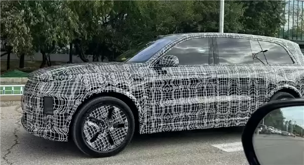 新款理想L9最新谍照图曝光！或将配备后轮转向 换装大电池包