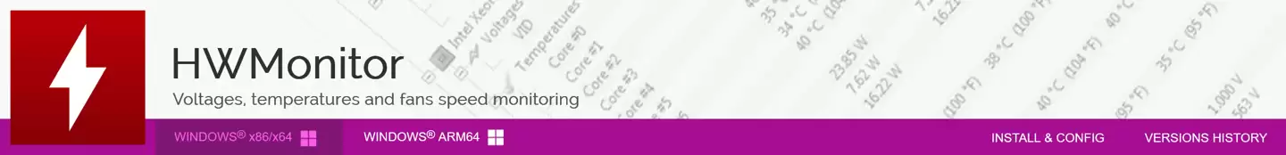 HWMonitor更新至1.60 支持酷睿Ultra 300及Panther Lake处理器