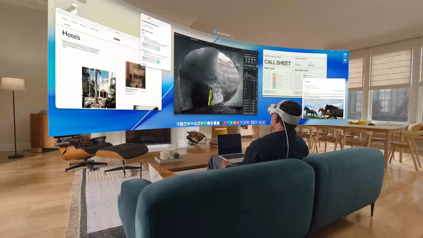 29999 元起 2025 款苹果 Vision& #160;Pro 头显发布：首发 M5 芯片，升级全新双圈编织头带