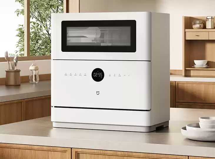 小户型 / 租房小神器：小米米家台式洗碗机 6 套 2299 → 1439 元新低