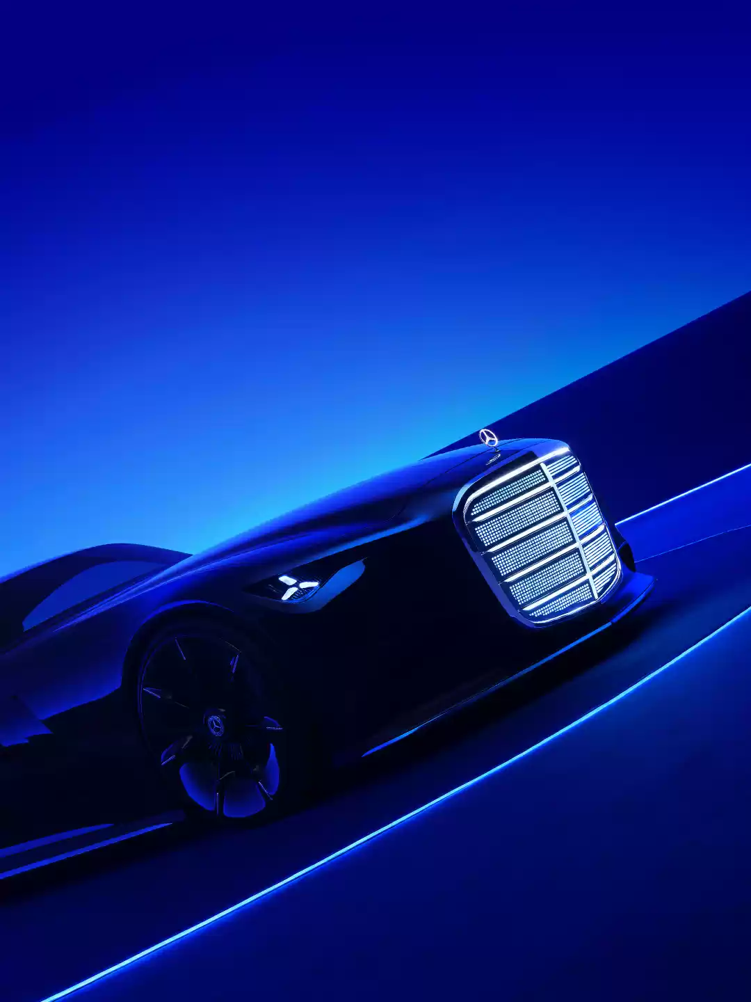 梅赛德斯-奔驰 VISION ICONIC 概念车全球首发亮相，采用全新设计语言