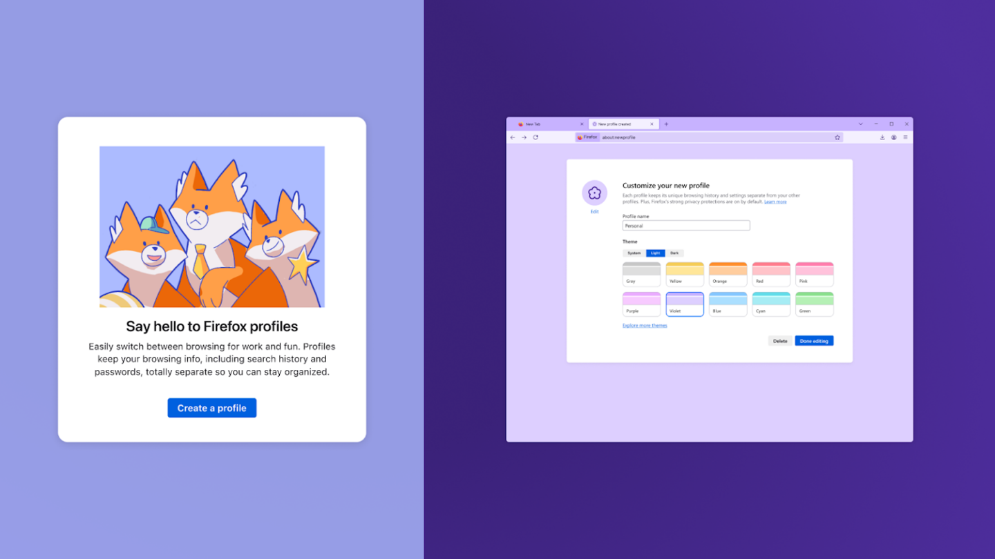 火狐 Firefox 144 浏览器稳定版发布：集成两大 AI 功能，优化标签页组交互、可分离场景