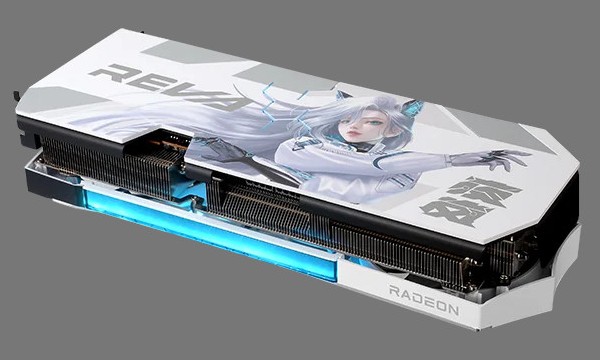 PowerColor 撼讯推出首款角色定制显卡暗黑犬 RX 9070 XT 夜岚，5199 元