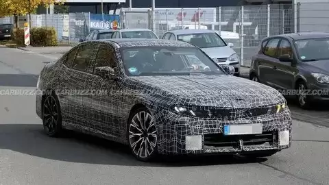 宝马下一代3系路试照片曝光 高性能版马力或达415