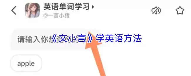 《文小言》学英语方法