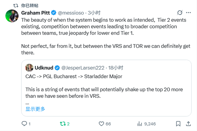 2026年VRS大洗牌!CAC/布达佩斯Major或颠覆CS2顶级战队格局