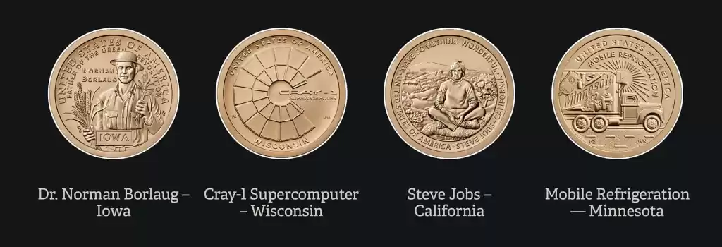 2025年美国创新一美元硬币将纪念乔布斯