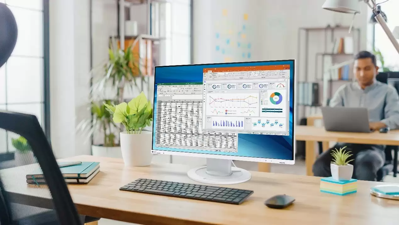 艺卓中国推出适用于商业及其他应用的 24.1 英寸多功能节能显示器 EV2410R