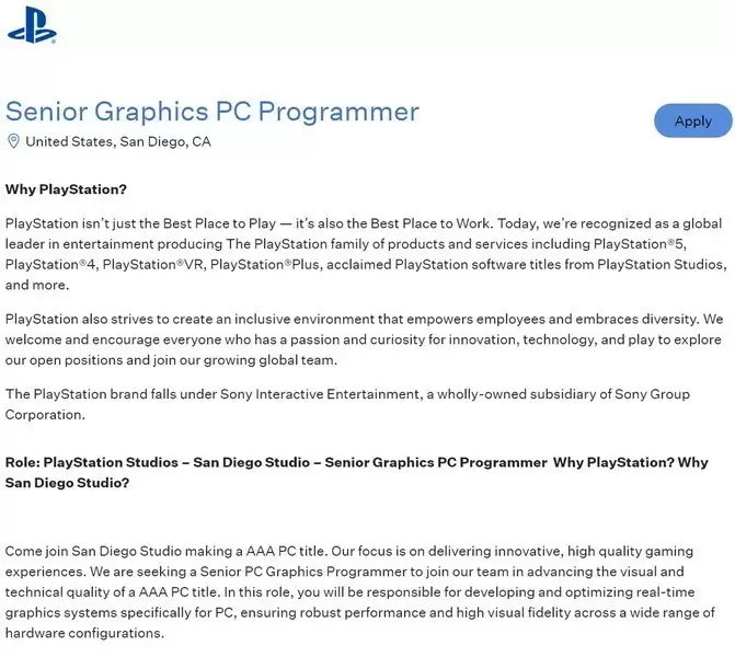 索尼MLB The Show或首登PC平台
