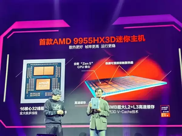 首款AMD 9955HX3D迷你主机!ROG 魔霸9+ Mini正式发布:14999元太狠了