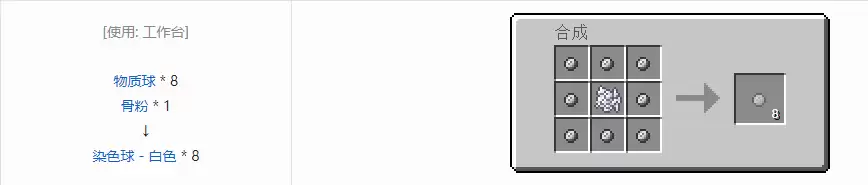 我的世界应用能源2染色球合成配方大全