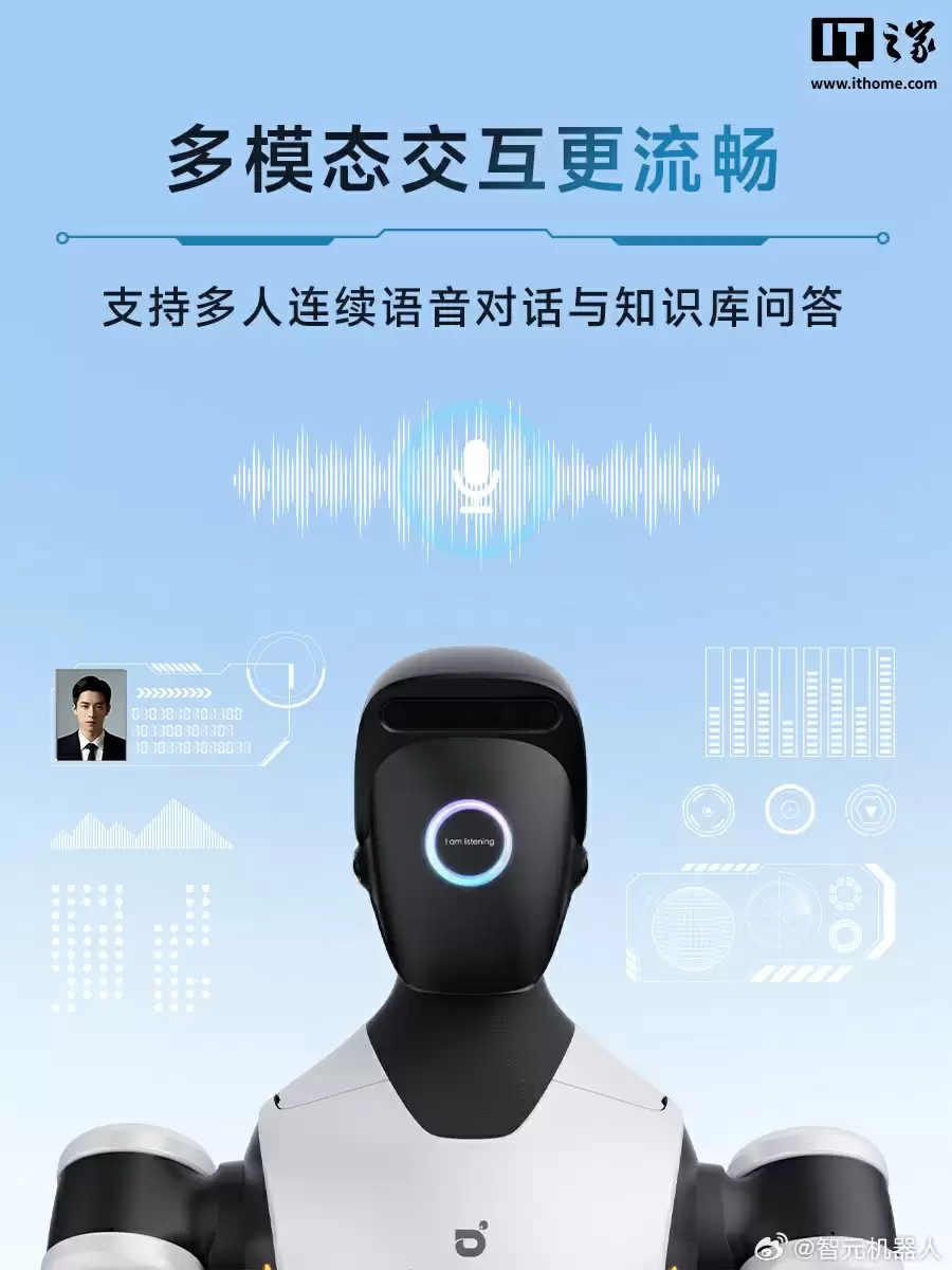 拥有 19 自由度灵巧手，智元精灵 G2 新一代工业级交互式具身作业机器人发布