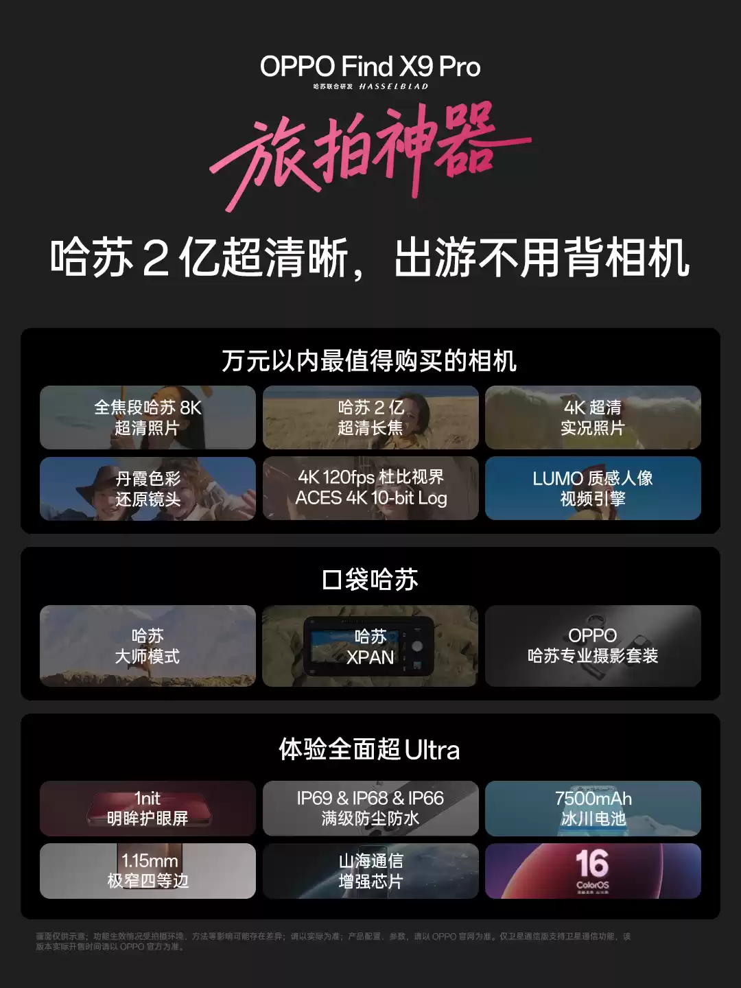 国产厂商首家：刘作虎官宣 OPPO Find X9 Pro 卫星通信版支持 eSIM