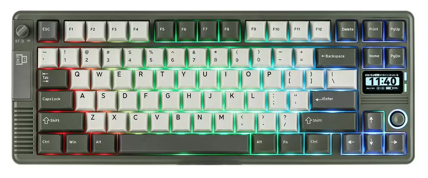 EPOMAKER 推出复古75% 三模无线机械键盘 RT85，499 元