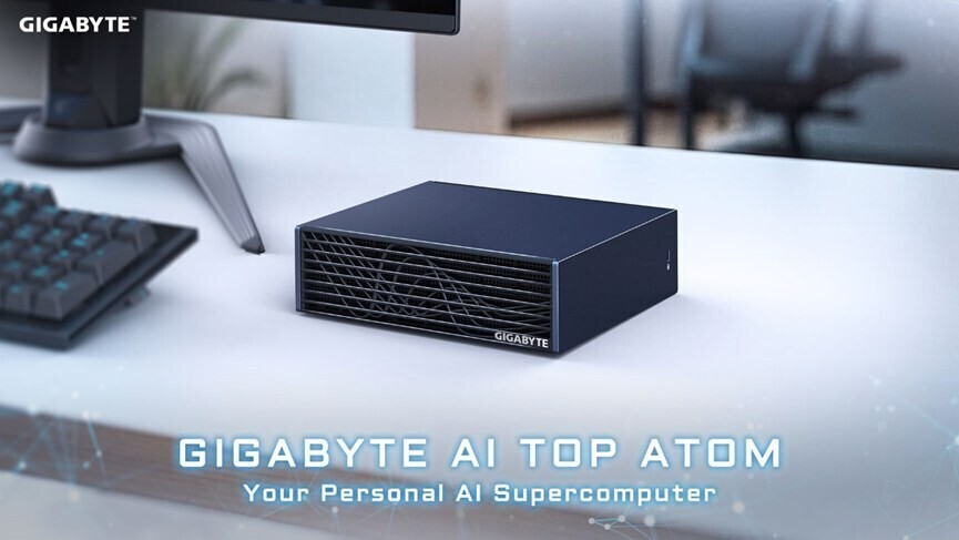 技嘉版“DGX Spark”AI TOP ATOM 上市：搭载英伟达 Grace Blackwell GB10 超级芯片，算力达 1000TOPS