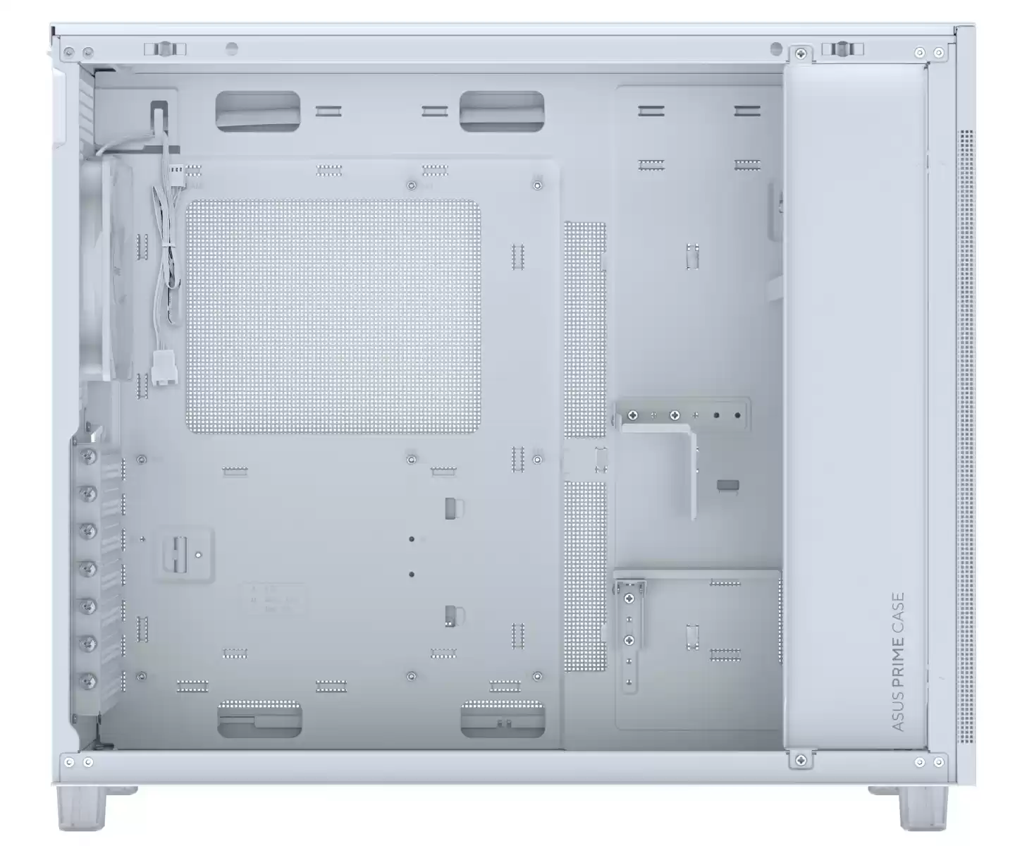 华硕推出 Prime AP303 机箱:44L 前置电源 ATX,左侧可选 MESH / 玻璃