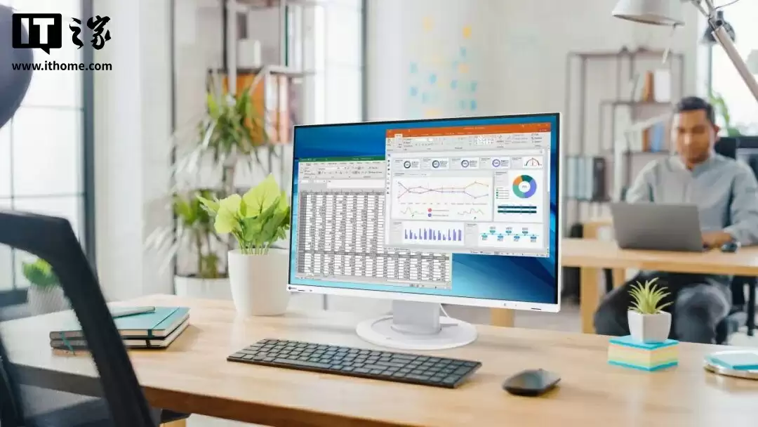 艺卓发布 24.1 英寸节能显示器 EV2410R:自动亮度调节、多功能支架