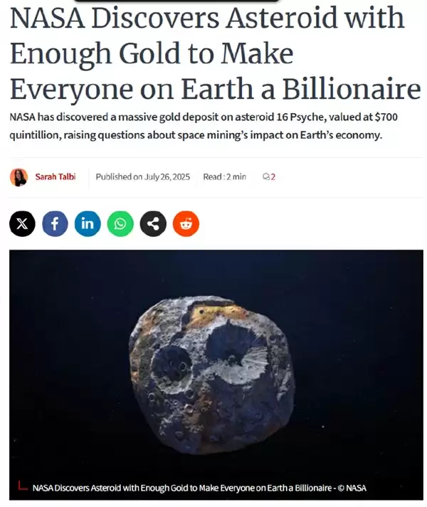 灵神星金属资源示意图