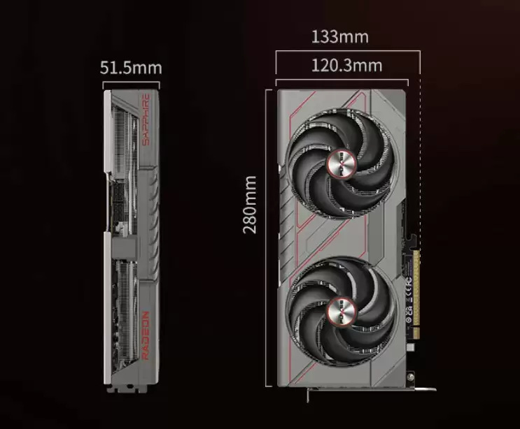 双11提前降 蓝宝石RX 9070 16G合金脉动3962元