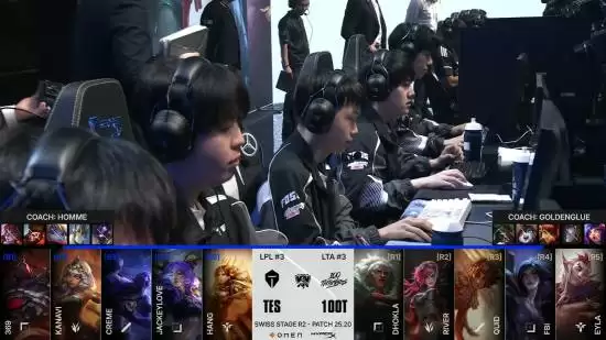 TES力克100T斩获关键胜利