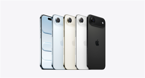 库克亲自直播带货!iPhone Air国行版今日预售:国内首款eSIM手机 7999元起