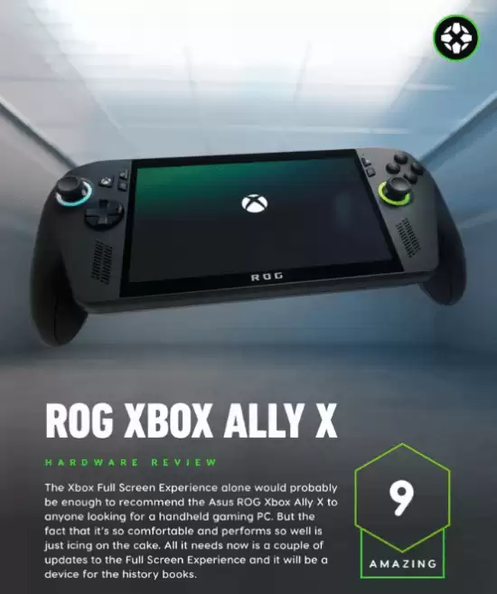 IGN评Xbox掌机9分引争议：卖1000美元都没OLED屏
