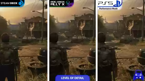 ROG掌机性能惊艳：最后生还者画面对比实测