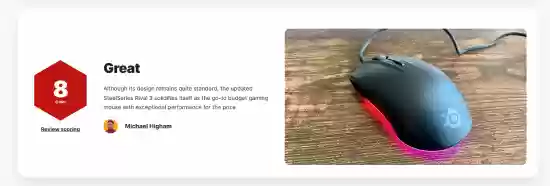 赛睿Rival 3二代：性价比出众的入门级游戏鼠标