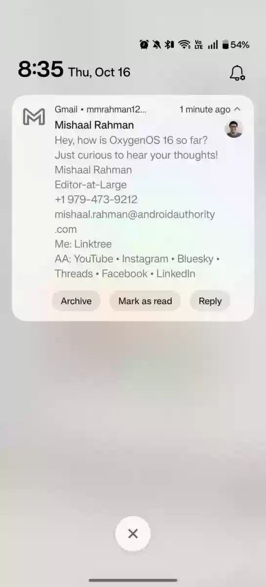 一加氧 OS 16 系统发布:液态玻璃 UI、增强 AI 写作等,支持互联‘苹果生态’