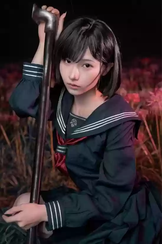 《寂静岭f》女主COS！裙子破损手拎水管