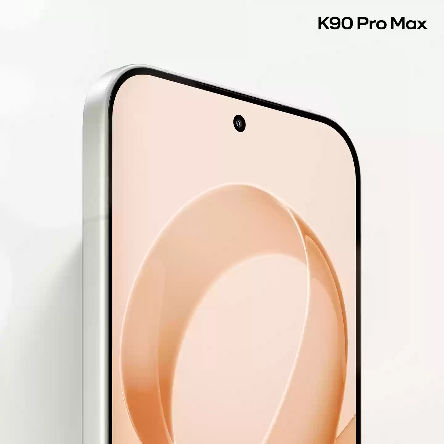 小米 Redmi K90 Pro Max 手机官图公布:流金白配色,