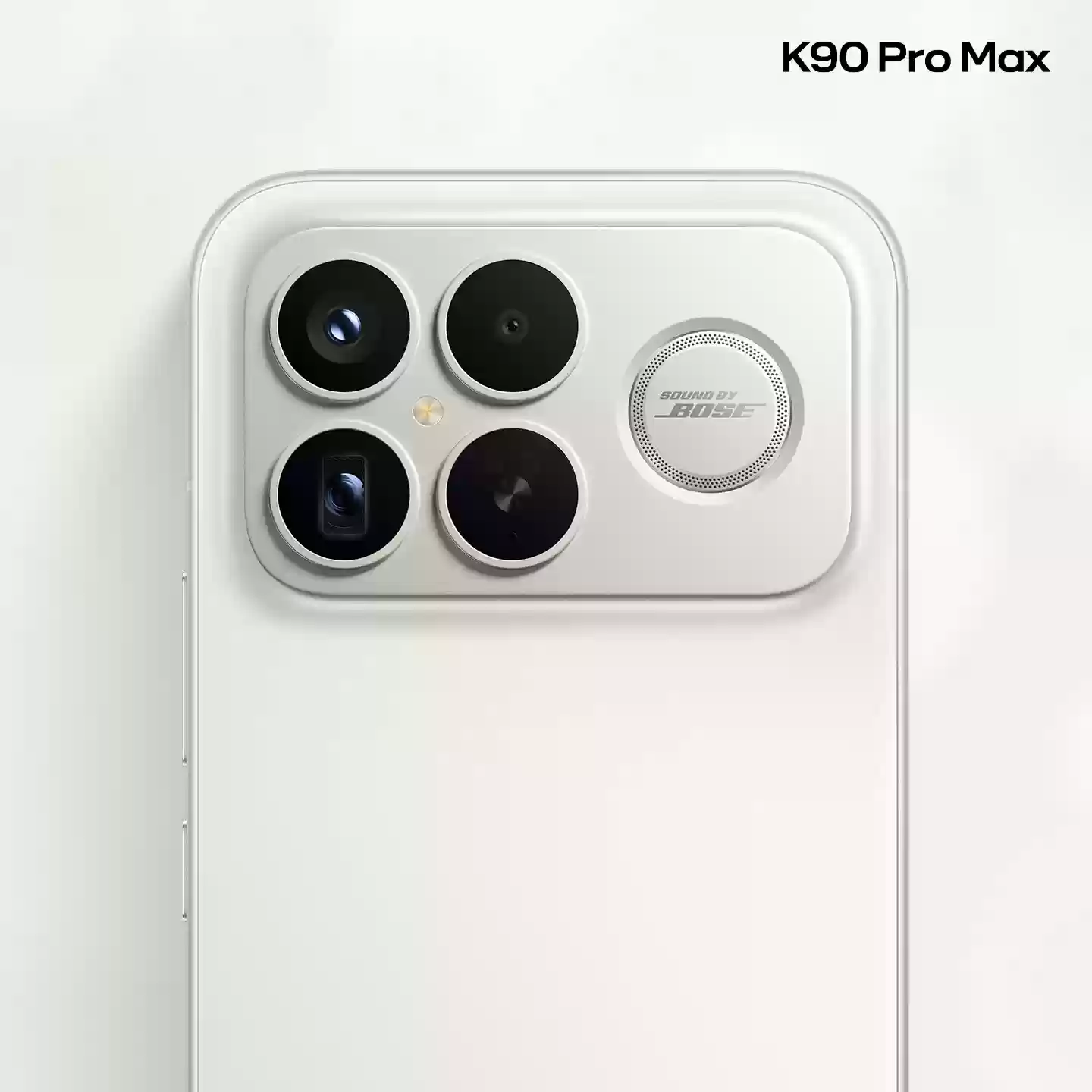 小米 Redmi K90 Pro Max 手机官图公布:流金白配色,