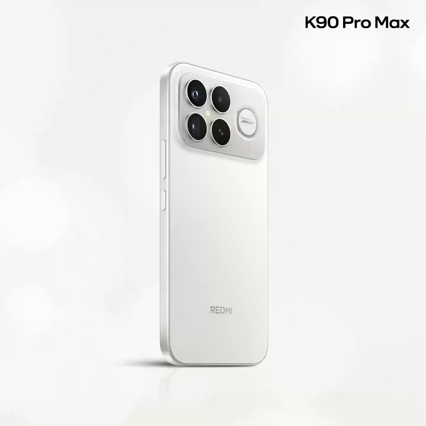小米 Redmi K90 Pro Max 手机官图公布:流金白配色,