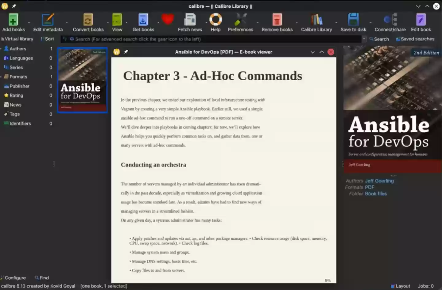 开源电子书管家 Calibre 更新 8.13 版：更新虚拟图书馆搜索方式，支持 Windows API 启动外部程序