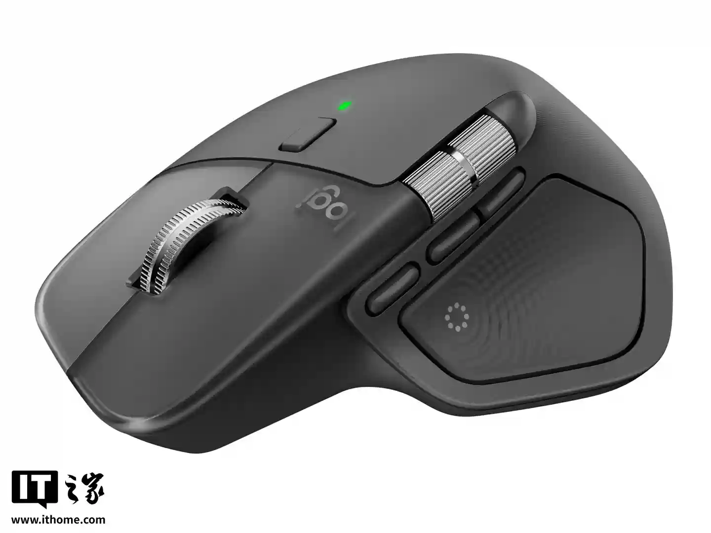 罗技生产力鼠标 MX Master 4 首发：自定义触觉反馈、搭“智能行动环”快捷键功能，999元
