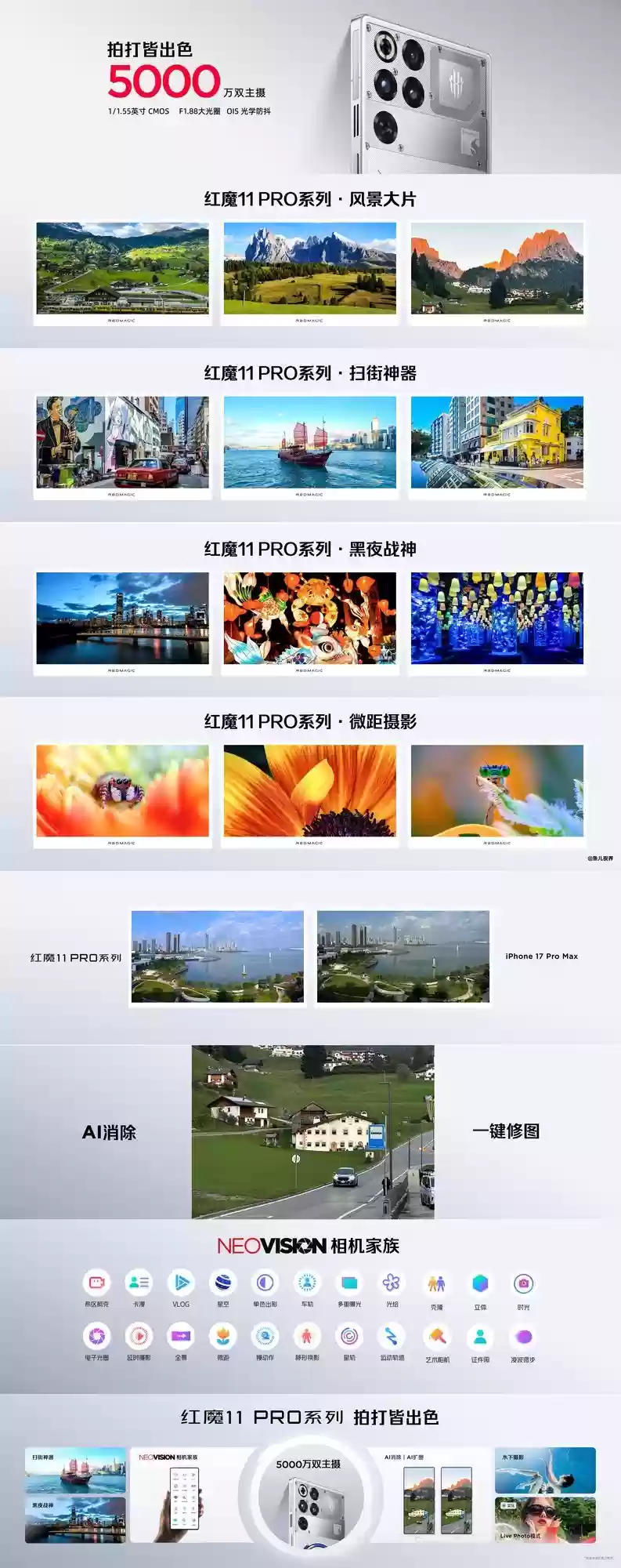 红魔11 Pro系列新品发布会汇总：4999元起 电竞新纪元开启