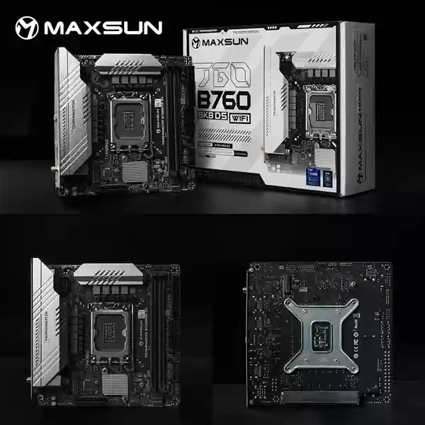 铭瑄再次把PCIe x16插槽放在主板背面！这次轮到了AMD