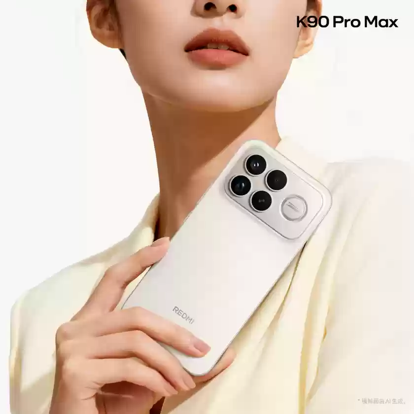 REDMI K90 Pro Max定档10月23日 流金白+丹宁色双色曝光