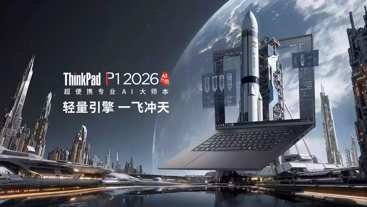 内嵌天玑个人超级智能体，ThinkPad P1 2026升级AI生产力