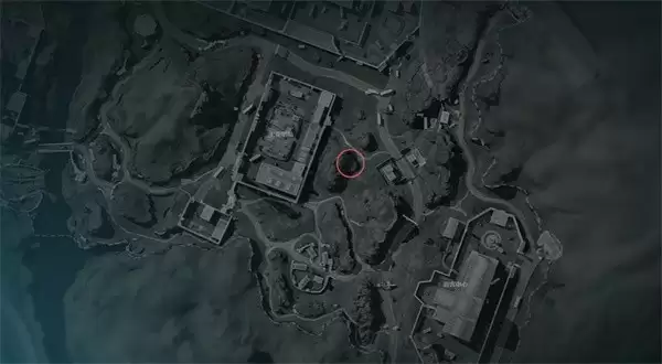 零号大坝密码门位置示意图