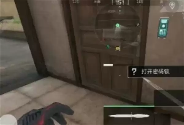 巴克什密码门近景图