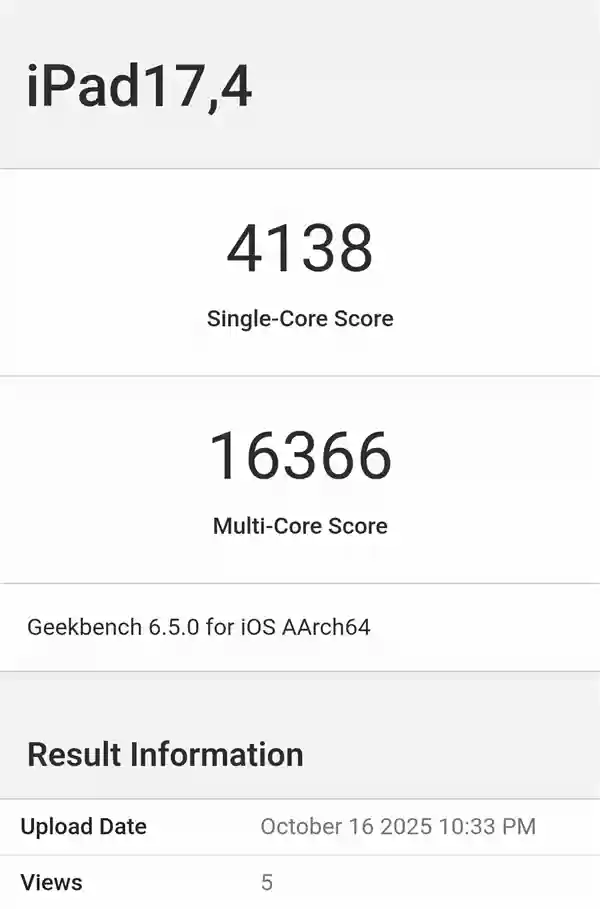 迄今最快移动CPU！苹果M5单核超越骁龙X2 Elite、媲美旗舰285K