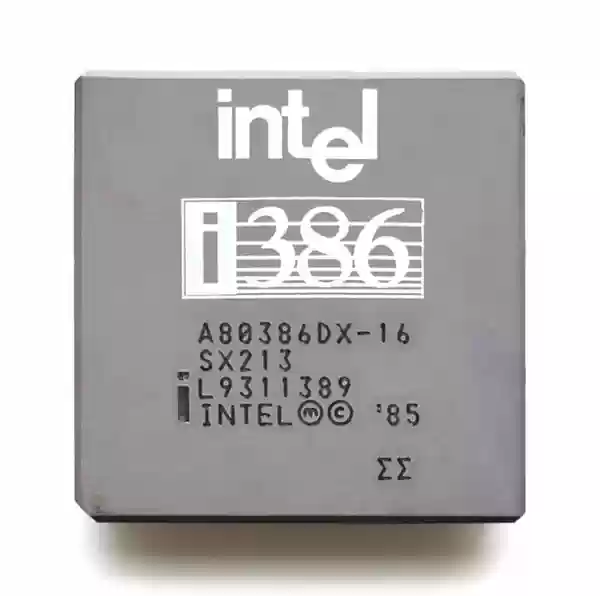 Intel 386处理器40岁了！27.5万个晶体管 重塑未来