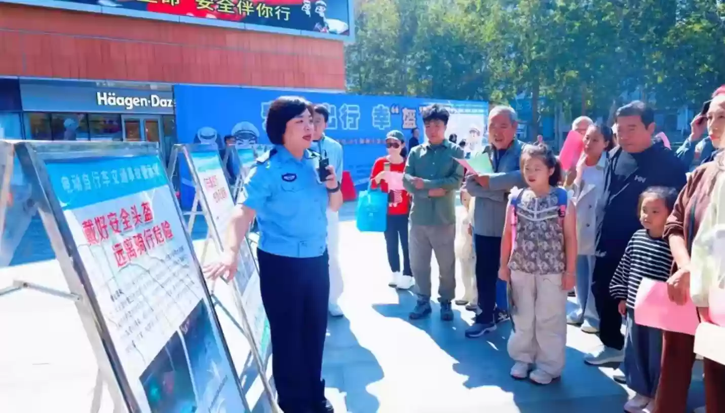九号“安全出行守护行动”落地淄博 联动淄博交警守护市民出行安全