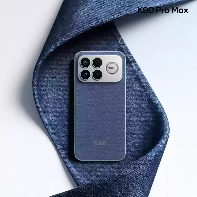 REDMI K90 Pro Max定档10月23日 流金白+丹宁色双色曝光