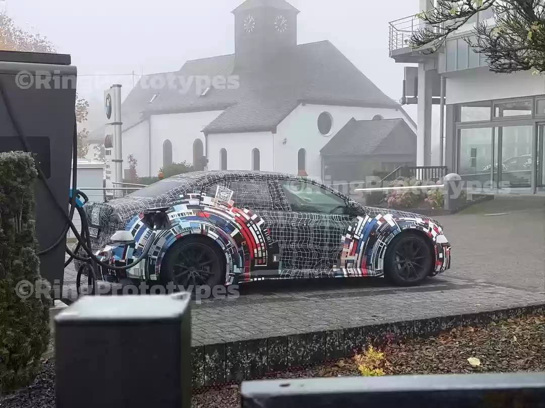 新一代纯电动宝马 M3 原型车谍照曝光，搭载第六代电池